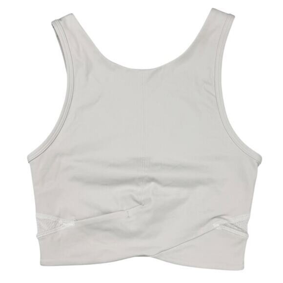 Lululemon Final Mile Crop Nulu Tank In Dune Size 0 - Picture 3 of 5